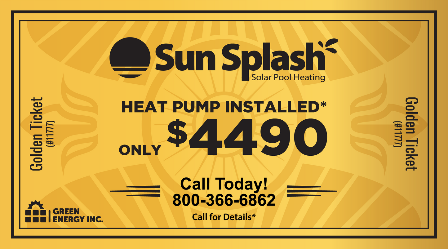 Gulf Stream TA-150 Heat/Cool Swimming Pool Heat Pump SPECIAL (Includes Installation*)